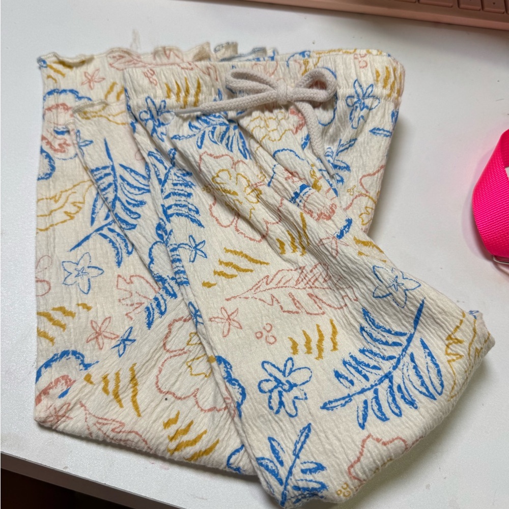 Floral Moana Print Kids Bottoms